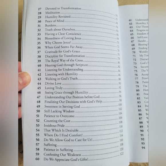 🌺3 for $10 Blessings: A Devotional Inspired by The Imitation of Christ  Carruth - Picture 7 of 10